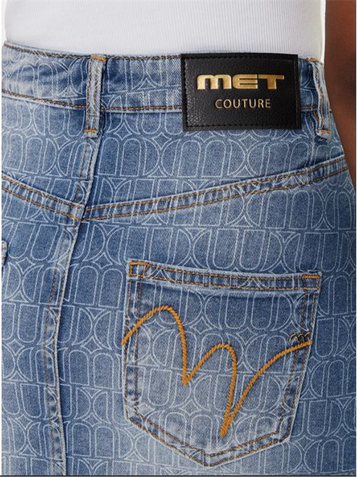 Gonna di Jeans Met Met | M10 127GNB-UNI
